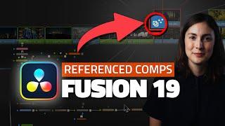 How to Use REFERENCED Compositions - And other NEW Resolve 19 Fusion Features (Reference Comps)