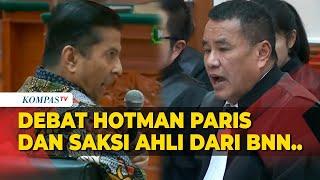 Debat Hotman Paris dan Saksi Ahli BNN di Sidang Kasus Narkoba Teddy Minahasa