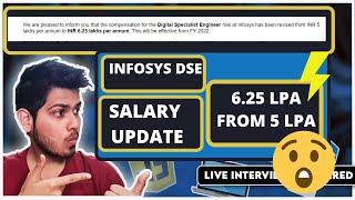 Infosys DSE salary update | Infosys Digital Specialist Engineer(DSE) salary | DSE infosys