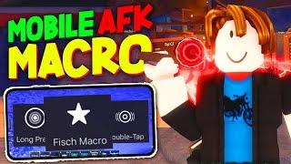 BEST MOBILE AFK MACRO FARM in FISCH! (Roblox Fisch Mobile Macro) FISH