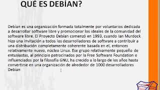 DEBIAN/ historia y como Instalar paso a paso