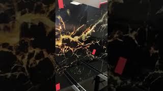 Black Marble Splashback | Printing Process | Express Glass Warehouse