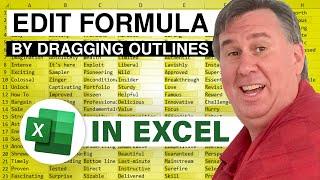 Excel Tricks: Changing the Formula References By Dragging The Mouse - Episode 2427