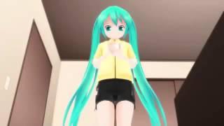 MMD Giantess   A Miku and a Kaito plus Extra