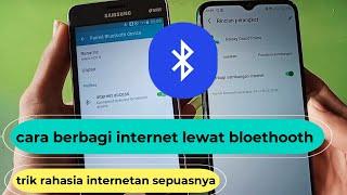 cara  internet lewat bluetooth work all android
