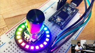 Neopixel RGB Rotary Encoder Build