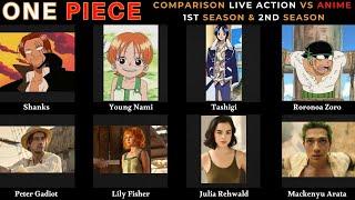 One Piece Netflix live action VS One Piece Anime