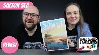 Salton Sea - Board Game Review