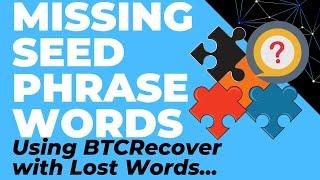 Lost Seed Phrase Words Recovery... (For Trezor, Ledger, Keepkey or Coinomi Crypto Wallets)