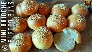  Mini Brioche Burger Buns | PUTU BALI KITCHEN 