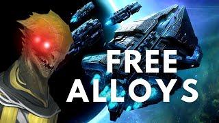 Stellaris Infinite Alloys AND (Almost) Free Ships