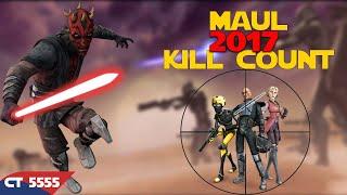 Star Wars Maul 2017 Kill Count