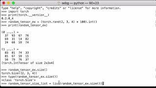 PyTorch Tensor Shape: Get the PyTorch Tensor size - PyTorch Tutorial