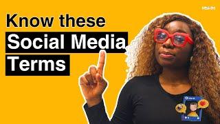 Social Media Terms And Lingo You Should Know | Mastering Social Media Management