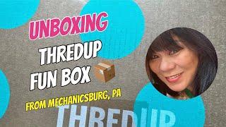 WASTE OF MONEY? YOU TELL ME…ThredUP FUN Rescue Box  UNBOXING