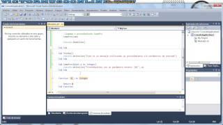 02 Visual Basic Net - Programa con procedimiento y funcion por consola