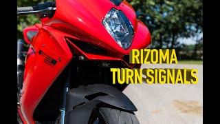 Rizoma LED Light Unit Turn Signals for the MV Agusta F3 *INSTALL*