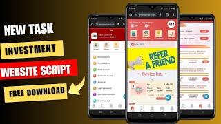 How Make Task Hyip Investment Website With Admin Panel || Power Bank Hyip Website Script