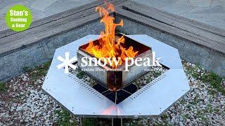 Snow Peak Takibi Grill, Jikaro Table, Floga Smoke Reducer - The Best Camping Grill & Firepits!!