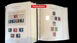 Briefmarken-Verkaufsfilm: Schatzsuche und Verkauf in Restekiste 25 mit Briefmarken