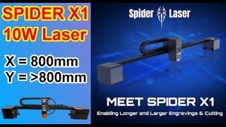 SPIDER X1 - Autonomer 10 W Laser - Teil #1