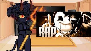 Principais personagens de Chuphad reagem ao rap do Bendy |Demonio de Tinta|@PapyrusDaBatata