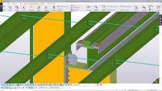 How create rail and crane girders using PEB Tools in Tekla Structures