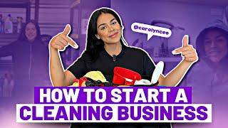 How To Start A Cleaning Business