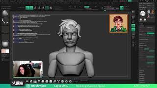 Exploring Character Appeal – Layla Viscu – ZBrush 2024