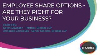 Employee share options - are they right for your business?