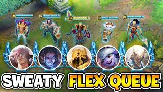 WE GOT SWEATY IN THIS FLEX QUEUE FRIDAY GAME! (100% WIN-RATE MUST GO ON)