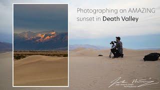 When the light is amazing. LANDSCAPE PHOTOGRAPHY in Death Valley.