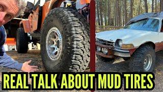 Tire Review.  Mud terrain and All terrain