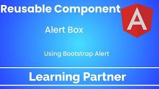 Reusable Alert box component angular  | angular tutorial | angular tutorial for beginners