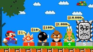 Mario Can BUY all Enemies in Super Mario Bros.