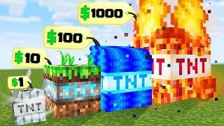 Minecraft ama ÖZEL TNT SATIN ALABİLİYORUM..