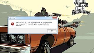How to Fix GTA San Andreas vorbisfile.dll Missing Error | Works 100%