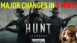 ALL Major Changes in ~5 MINS! - Hunt Showdown 1896 - Exciting times!