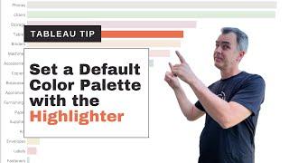 #Tableau - Set a Default Color Palette