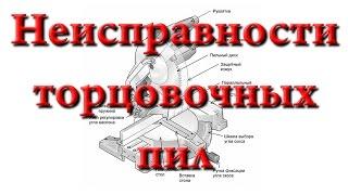 Торцовочные пилы 3/3. Виды неисправностей и способы их устранения.