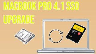 MacBook Pro 4.1 SSD Upgrade | Wechsel der HDD SSD Speed up