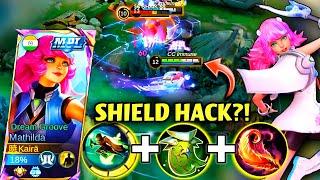 MATHILDA SHIELD HACK?!2nd Skill + Oracle + Blood Wings = Unlimited Sustenance!️