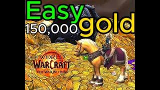  FARMING GOLDENMANE'S REINS FOR MASSIVE GOLD | WoW Gold Farming Guide 150K AN HOUR