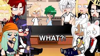 Pro heroes, LOV and inko react to Deku needs to calm down || mha/bnha || Gacha Club/Life || AU ||