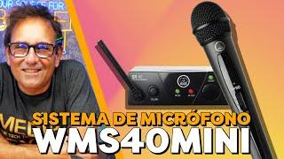 Tutorial de uso del sistema de micrófono inalámbrico AKG Pro Audio WMS40MINI