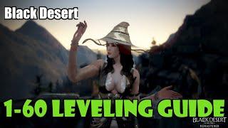 [Black Desert] Level 1-60 Leveling Guide | New Character / Alt Most Efficient and Fastest Leveling