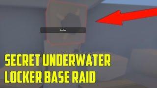 Underwater Hidden Locker Base Raid | Unturned PVP |