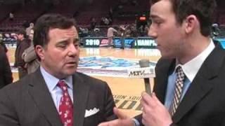 Fran Fraschilla on Marquette at the 2010 BIG EAST Tourney