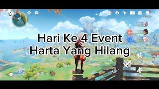 Hari Ke 4 Event Harta Yang Hilang Genshin impact