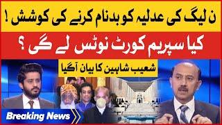 PMLN Anti Judiciary Campaign Exposed | Shoaib Shaheen Statement | Breaking News